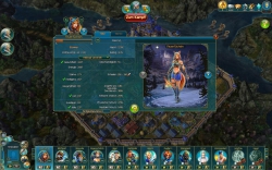 Prime World Gameplay-Screenshot #4 - Die Attribute von einem Held.